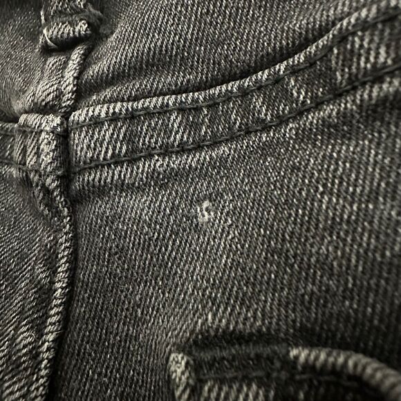 EVERLANE The High Rise Skinny Jeans Button-Fly in Washed Black - Picture 8 of 14